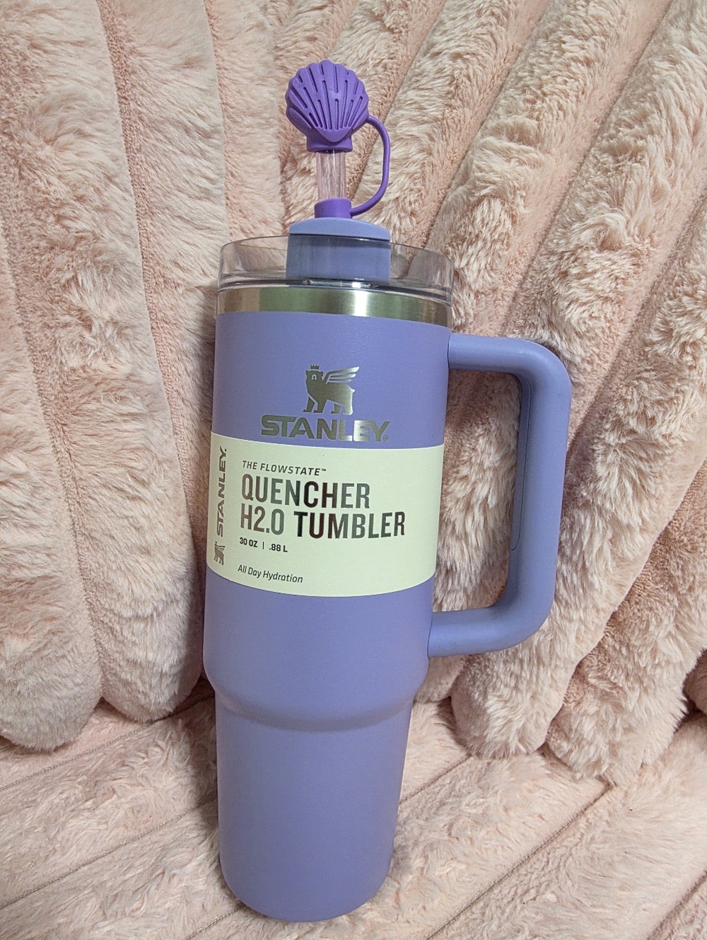 Stanley Lavender Quencher H2.0 Tumbler with Handle